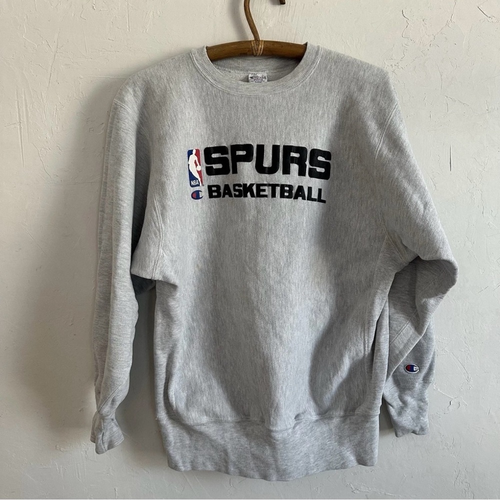 Reverse weave spurs sweatshirt